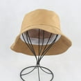 thumbnail image 6 of CoCopeaunts Spring Summer Bucket Hats Unisex Solid Color Basin Hat Breathable Mesh Lining Women Folding Mens Fisherman Hat, 6 of 8