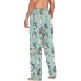 thumbnail image 6 of FREEAMG Skating Penguin Pajama Pants for Men, Men's Separate Bottoms, Pure Cotton Comfortable Lounge Pants（301）, 6 of 7