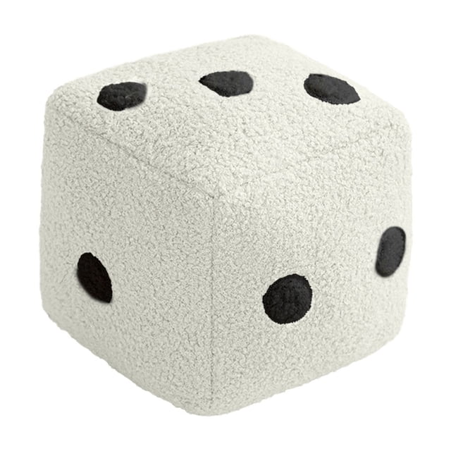 Peluche de dado suave, almohada cúbica Kawaii para adultos, cojín decorativo para dormitorio, sofá, sillón, cojín antiestrés novedoso para sala de estar, dormitorio universitario, oficina, regalo