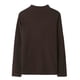 thumbnail image 4 of pstuiky Camisas casuales de manga larga para hombre, Suéter de punto cálido de color sólido de moda informal para hombre, manga larga, top redondo top de hombre s, 4 of 9