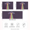 thumbnail image 2 of Yayeee Pillowcase King Size Set of 2 Satin Wrinkle Resistant Pillow Case, Colorful UFO, 2 of 7