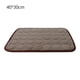 thumbnail image 2 of Billuyoard 1 alfombrilla para mascotas, sofá absorbente de agua de refrigeración, almohadilla para mascotas, alfombrilla plegable portátil de fibra Suministros para gatos marrón XS (40*30 cm) Billuyoard PT000489-06, 2 of 6