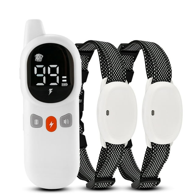 Dog Shock Collar with Remote Dog Training Collar for Dogs Waterproof Rechargeable E Collar