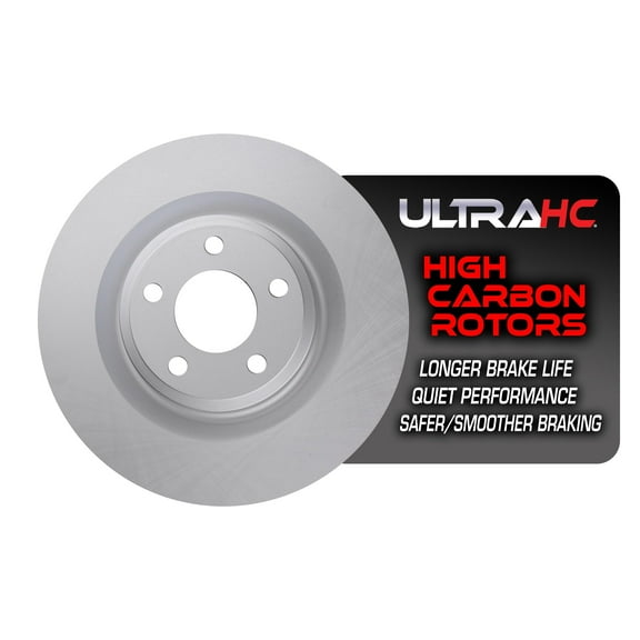 UltraHC Coated High Carbon Brake Rotor, Front UR020730, Ford Explorer 2021-2020