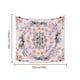 thumbnail image 3 of Tapiz de ropa de cama con estampado de poliéster, suministros de decoración de pared bohemia para colgar en la pared, 130x150 CM, flor morada Scienceny  HA7124-06B, 3 of 6
