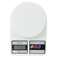 thumbnail image 3 of 22lb/10kg Food Scale, Digital Kitchen Scale Measures Grams and Ounces - White, 3 of 6