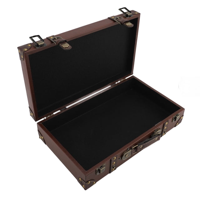 Valise Vintage, Coffre de Bagage Vintage Multi-Usage avec Serrure Robuste pour Rangement