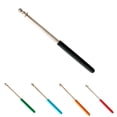 thumbnail image 4 of Asta de bandera extensible de 5 colores, guía telescópica, manga de viento, asta de bandera de 1 m Negro, 4 of 6