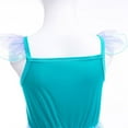 thumbnail image 5 of Girls Mermaid Costume Dress w/Accessories Halloween Cosplay Pretend Play Outfits for 4-5Y, 5 of 7