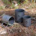 thumbnail image 4 of Juego de 3 tazas de agua de titanio ligero, 200 ml, 300 ml, 450 ml, café, 4 of 8