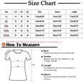 thumbnail image 2 of Hvyesh Women's Goth Plus Size T-Shirt Summer Cold Shoulder Short Sleeve Blouse Tops Casual V Neck Loose Fit Tunic Tops, 2 of 4