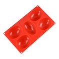 thumbnail image 3 of Juego de 5 moldes de silicona para repostería, pastel de chocolate, galletas, minipasteles, antiadherentes para cocina, panadería, 3 of 5