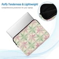 thumbnail image 2 of FORMRS 15"-15.6" Laptop Sleeve Protective Case Soft Carrying Quilted Computer Bag Cover, Beige Symmetrical Stars, 2 of 7