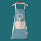 thumbnail image 5 of Babero Delantal grande con gran bolsillo frontal para mujer cocina hornear Perfecl Delantal adultos, 5 of 6