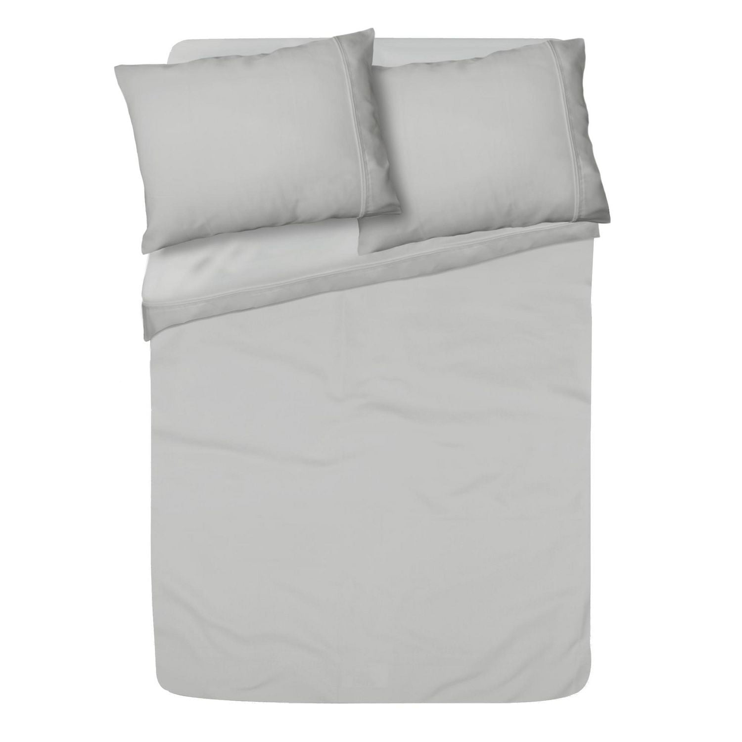 Taies d’oreiller Serta en coton Tencel violet