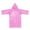 Pink, variant on Kids Rain Raincoat For Girls Boys Reusable EVA Clear Portable Rain Coats Lightweight Jackets With Hood