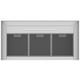 thumbnail image 2 of Campana de Pared Tecnolam Adara Panel Negro 90 cm, 2 of 4