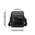 thumbnail image 1 of Bolso Crossbody Hombres Bolso Crossbody Bolso de Hombro para Hombres Bolso de Cuero Casual para Hombres de Negocios Bolso de Hombro para Hombres, 1 of 2