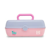 Caboodles Pretty In Petite Classic Cosmetic Case, Periwinkle/Pink