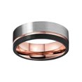 thumbnail image 3 of Guardurnaity Anillo de acero para hombre, reemplazo decorativo portátil, elegante, a la moda, brillante, liso, antioxidante, anillos, adorno de Ropa, zapatos y accesorios Miscelánea talla 14, 3 of 6