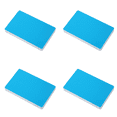 thumbnail image 1 of 50 Tarjetas Visita Metal Aleación Aluminio para Bricolaje () Azul, 1 of 2