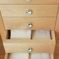 thumbnail image 4 of MYG for Stainless Steel Door Knobs Cabinet Handles 12 Pcs Set - Contemporary Design Cupboard Drawer Kitchen Hardware with Mounting Screws - Easy Install Silver 28x22mm, 4 of 10