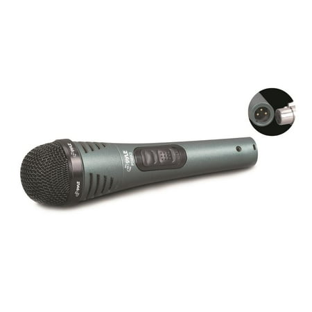 PYLE PDMIK2 - Dynamic Handheld Microphone, Professional Moving Coil Mic with 15' ft. XLR Cable