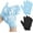 2 Pairs(Black&Blue), variant on 2 Pairs Bath Gloves for Shower Natural Loofah Exfoliating Wash Gloves for Body and Face, Dead Skin Remover, Double Sided Microfibre Shower Body Gloves for Adults and Kids