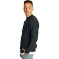 thumbnail image 4 of Hanes EcoSmart Men's Fleece Sweatshirt, Value 2-Pack (Big & Tall Sizes Available) Black S, 4 of 7
