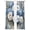 Multi, variant on Blue Spring Floral Sheer Curtains 96 Inch Length 2 Panels Set, Modern Art Flowers Farmhouse Voile Window Treatment Semi Sheer Long Curtains Drapes for Bedroom/Living Room/Kitchen 52"x96"x2