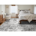 thumbnail image 2 of Alfombra LOVORAL 203x305cm Lavable Moderna Abstracta Gris, 2 of 7