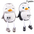 thumbnail image 5 of Coofit 2PCS Resin Ornament Creative Lovely Long Leg Tabletop Ornament Desk Decoration, 5 of 5