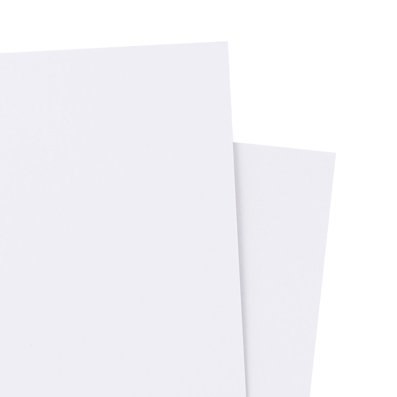 Colorbok Marshmallow White Smooth Cardstock Pad, 8.5x11, 108 lb./160 gsm,  50 Sheets 