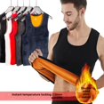 thumbnail image 2 of Chaleco de hombre con forro polar de doble cara, sujetador grueso y cálido, capa Base, Top adelgazante, suaviza tu silueta, ropa interior térmica T, 2 of 5