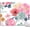 01-Pink Flower, variant on Mouse Pad, Premium-Textured Mouse Mat, Non-Slip Rubber Base Mousepad for Laptop, Computer & PC,9.5×7.9 in,Bible Be Still