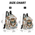 thumbnail image 3 of Cute Lion Face in Sunglasses Conches Travel Laptop Backpack Casual Daypack Lightweight Bookbag Compartment for Business, 3 of 7