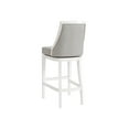 thumbnail image 4 of Alaterre Furniture Ellie Bar Height Wood Stool with High Back, White, 4 of 8