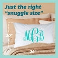 thumbnail image 6 of BPBOP Monogram Personalized Softball Name And Number Pillowcase 20x30 inch, 6 of 9