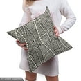 thumbnail image 4 of Ambesonne Black and White Fabric by the Yard Upholstery, Ethnic Ornament, 10 Yards, Black White, 4 of 4