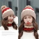 thumbnail image 1 of Gorro de punto para mujer, bufanda, gorro de invierno para mujer, gorro térmico, conjunto de bufanda, gorro cálido, conjunto compacto y ligero, 1 of 7