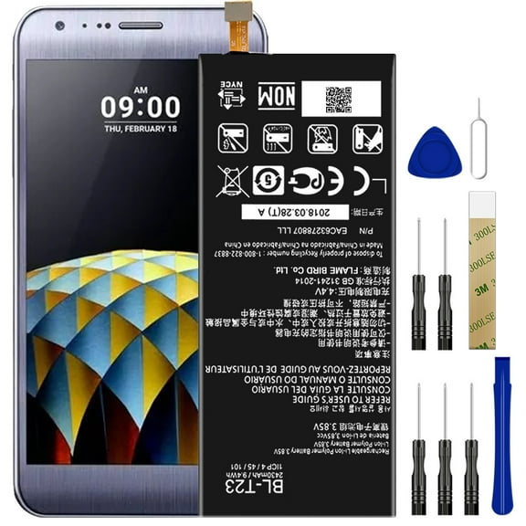 Replacement BL-T23 Battery Tools For LG X Cam X-Cam K580 K580F K580I K580Y F690 K580DS 2520m