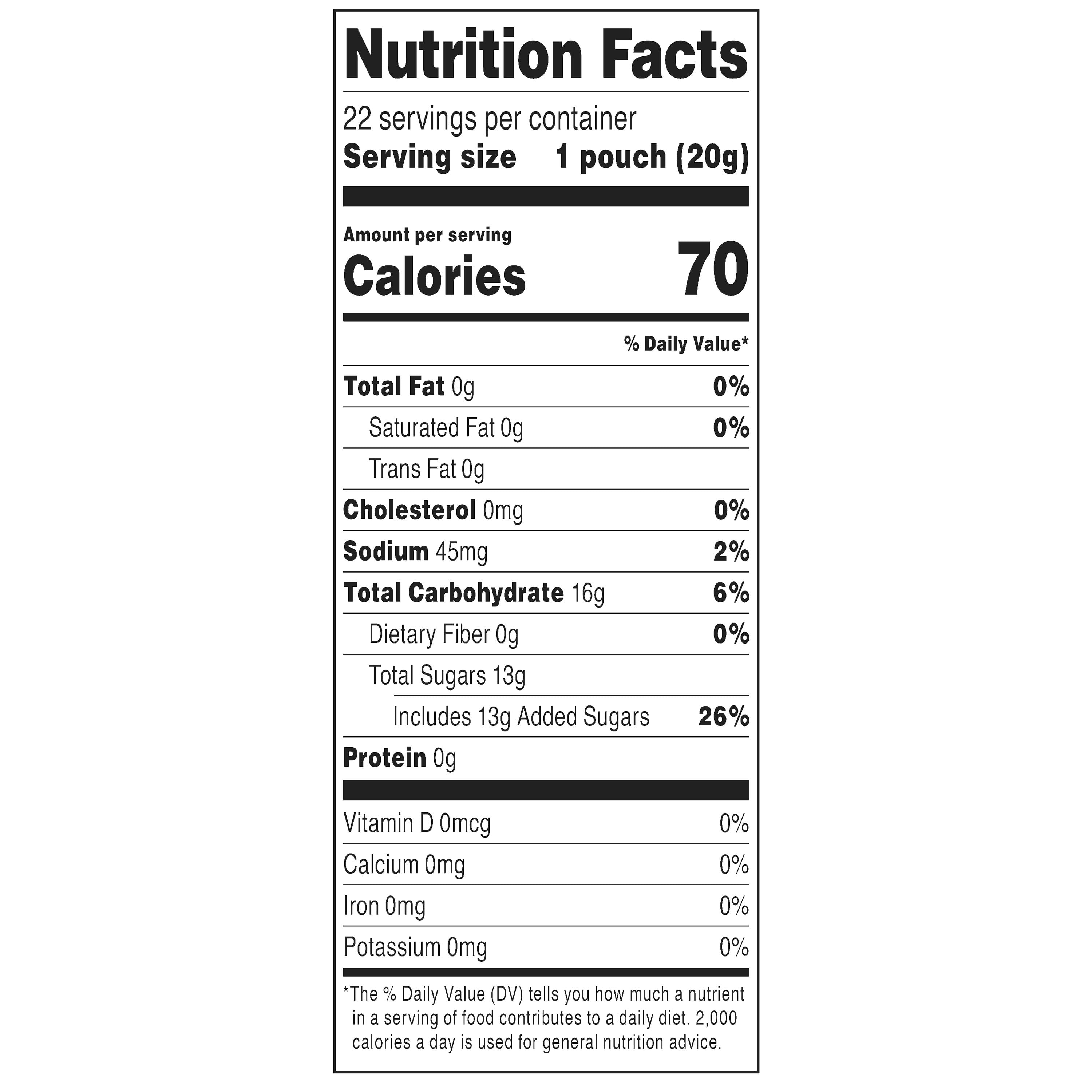 (2 pack) bettergoods Organic Mixed Berry Fruit Snacks, 0.7 oz, 22 Count