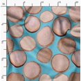 thumbnail image 2 of Soimoi Crepe Silk Fabric Shells Ocean Print Fabric by the Yard 42 Inch Wide, 2 of 6