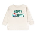 thumbnail image 5 of Leo the Truck Happy Holidays - Toddler Long Sleeve Graphic Tee, 5 of 9