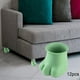 thumbnail image 3 of 12 Uds protectores de suelo Macarena para piernas de silicona Verde Redondo L, 3 of 8