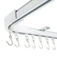 thumbnail image 5 of Curtain Track Rail System Set for Ceiling Room Divider Privacy 12ft-18ft Heavy Duty with Hooks, 5 of 12