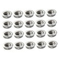 thumbnail image 4 of DECORNIJIA Recessed Flush Pulls Door Handle Silver Stainless Steel 20Pcs for Kitchen Renovation, 4 of 8