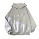 thumbnail image 1 of Moda damas casual manga larga damas o-cuello estampado sudadera con capucha suelta mujeres tops Pompotops gfhjh2035, 1 of 7