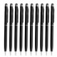 thumbnail image 1 of Stylus, 2 En 1 Stylus De Pantalla Táctil 10 Piezas Metal Universal Con Diseño De Clip Para PC Para Teléfonos Inteligentes Para Tabletas ANGGREK Negro, 1 of 8