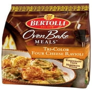 Bertolli Oven Bake Meals Tri-Color Four Cheese Ravioli, 24 oz